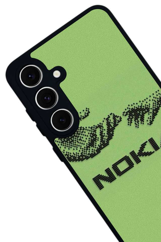 Samsung Galaxy S24 FE Uyumlu Nokia Tasarımlı Glossy Premium Kılıf