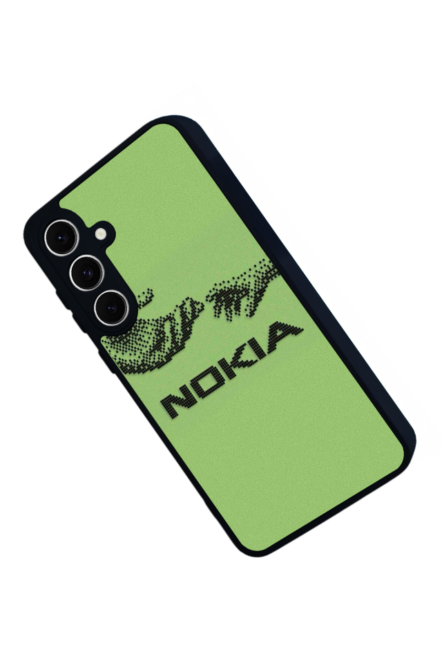 Samsung Galaxy S24 FE Uyumlu Nokia Tasarımlı Glossy Premium Kılıf