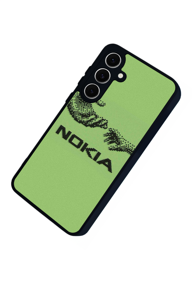 Samsung Galaxy S24 FE Uyumlu Nokia Tasarımlı Glossy Premium Kılıf