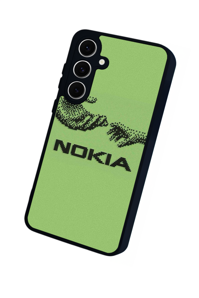 Samsung Galaxy S24 FE Uyumlu Nokia Tasarımlı Glossy Premium Kılıf