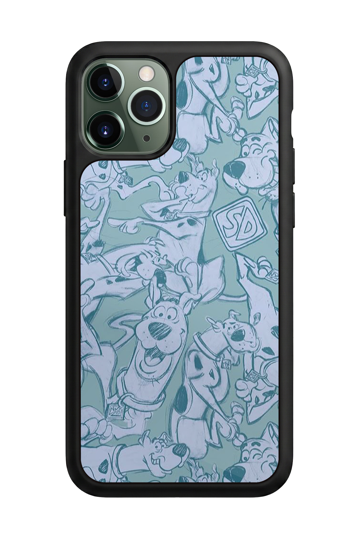 iPhone 11 Pro Uyumlu Scooby Doo Tasarımlı Glossy Premium Kılıf