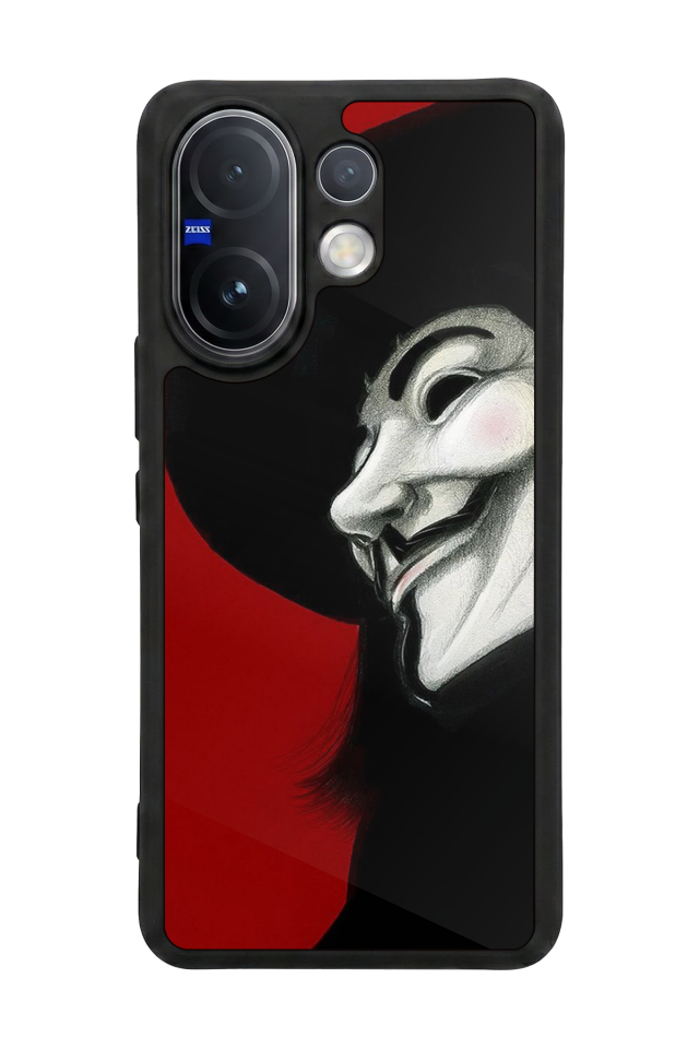 Vivo V60 Uyumlu Vendetta Tasarımlı Glossy Premium Kılıf