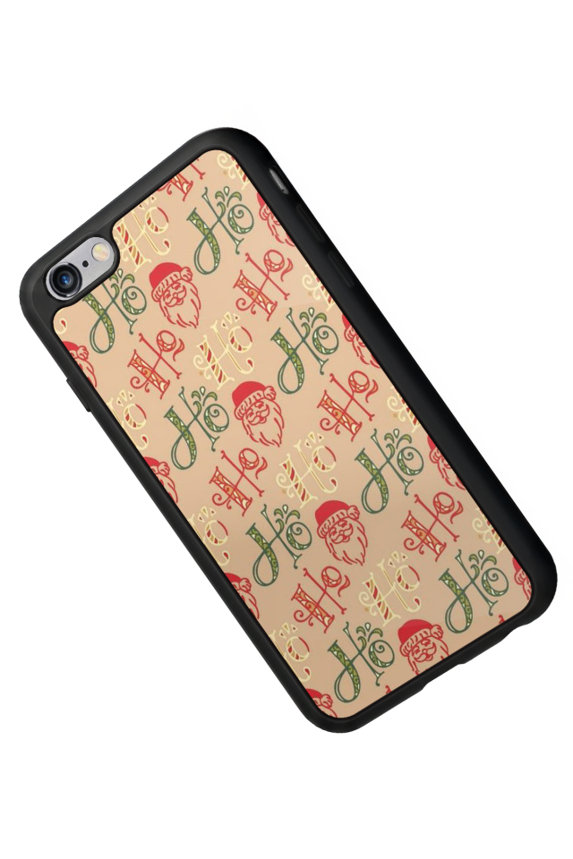 iPhone 6 Plus Uyumlu Yilbasi Christmas Tasarımlı Glossy Premium Kılıf