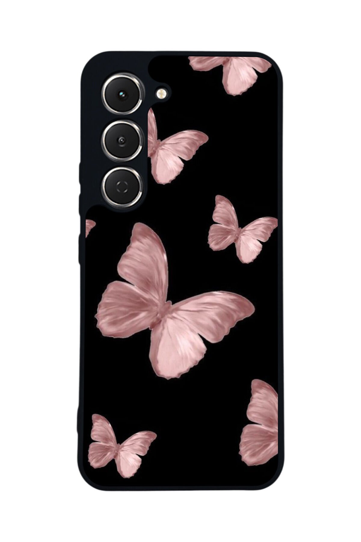 Tecno Spark 40 Pro Uyumlu Kelebek Tasarımlı Glossy Premium Kılıf