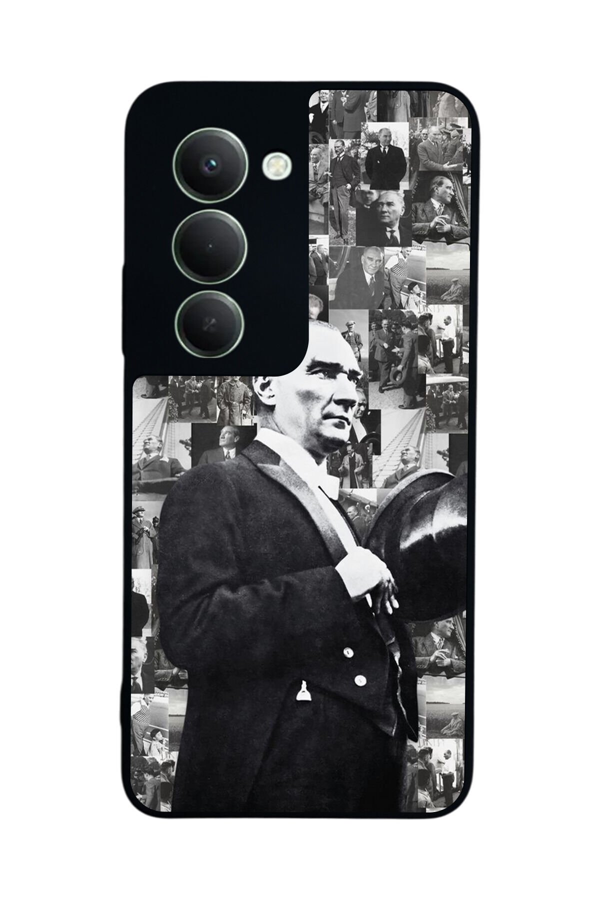 Xiaomi Redmi 15 5G Uyumlu Mustafa Kemal Ataturk Tasarımlı Glossy Premium Kılıf