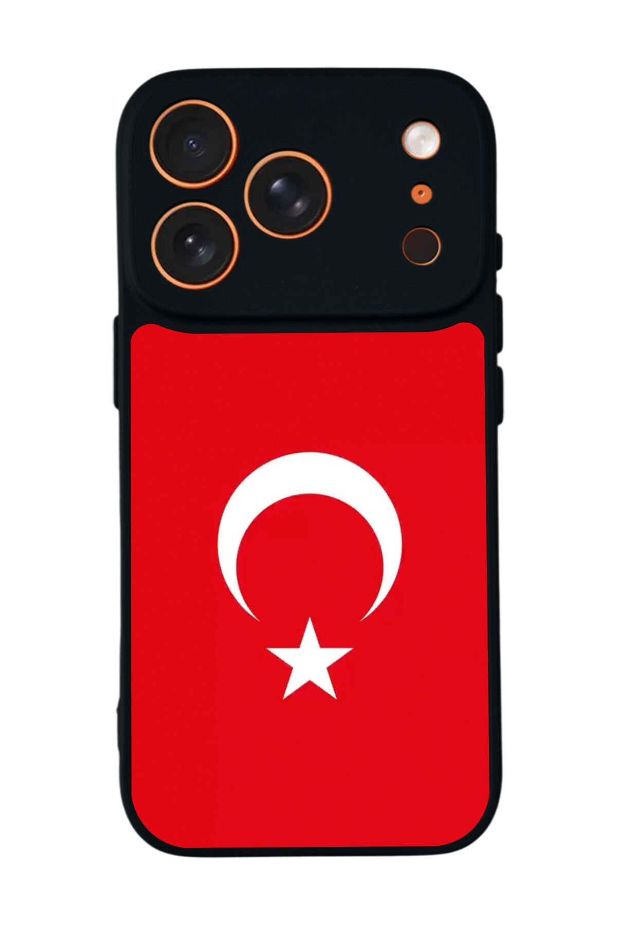 iPhone 17 Pro Max Uyumlu Türk Bayragi Tasarımlı Glossy Premium Kılıf