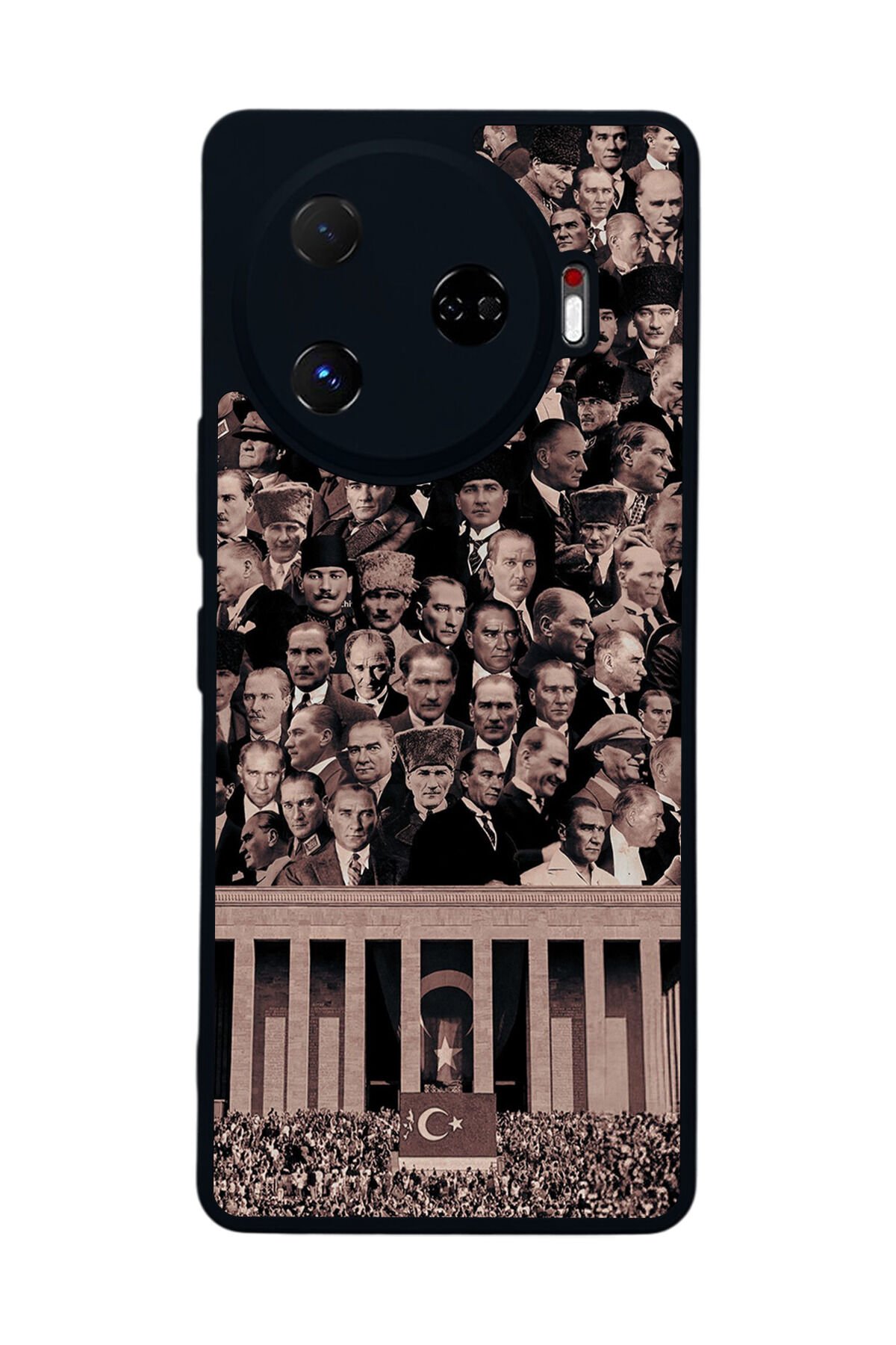 Tecno Camon 30 Pro Uyumlu Mustafa Kemal Ataturk Tasarımlı Glossy Premium Kılıf