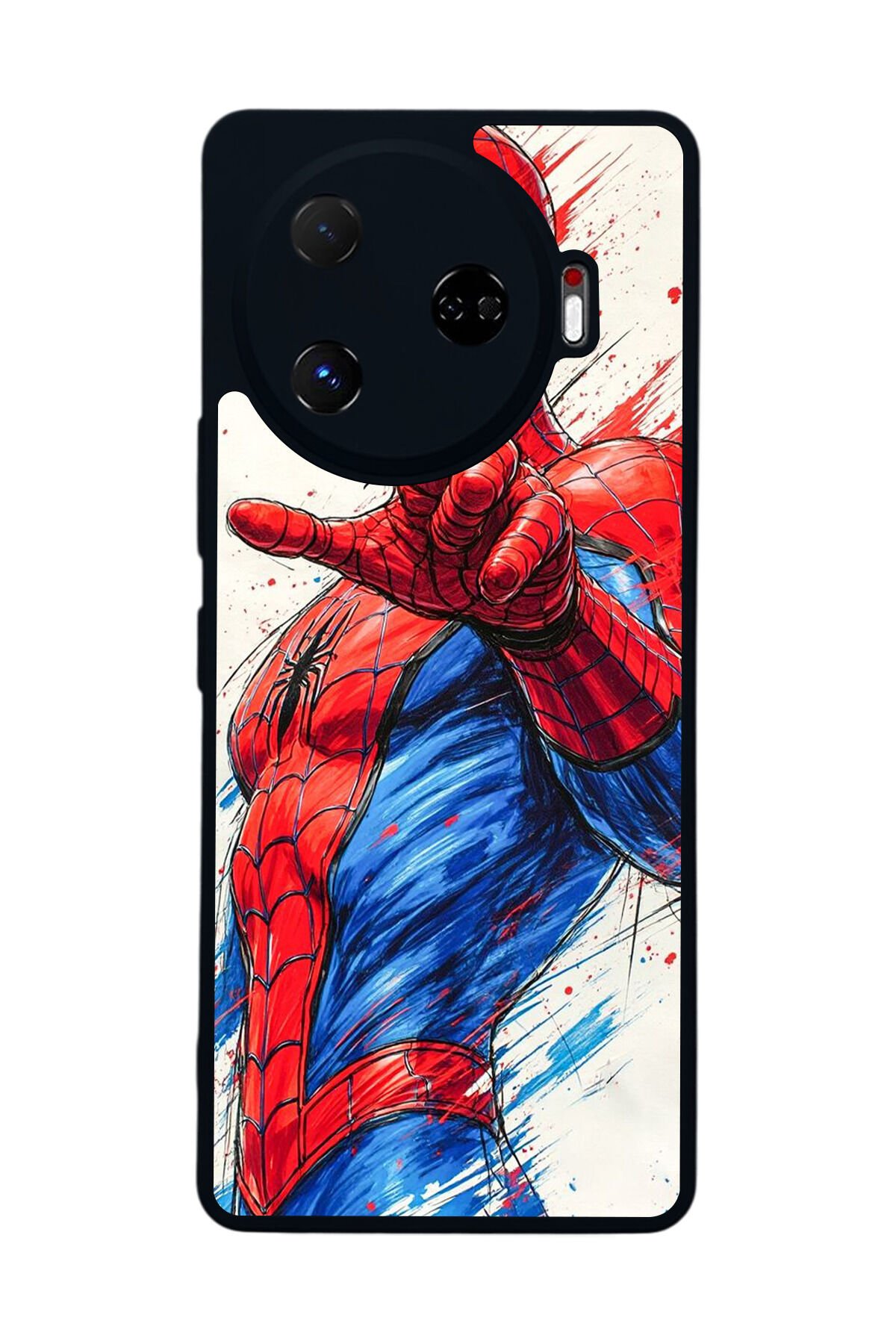 Tecno Camon 30 Pro Uyumlu Spider Man ( Örümcek Adam ) Tasarımlı Glossy Premium Kılıf