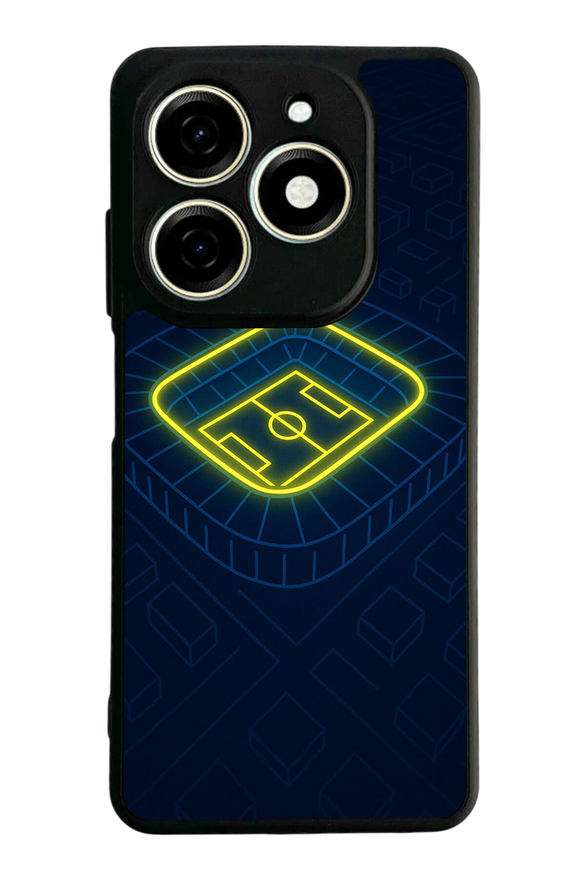 Infınıx Smart 8 Pro Uyumlu Fenerbahce Tasarımlı Glossy Premium Kılıf