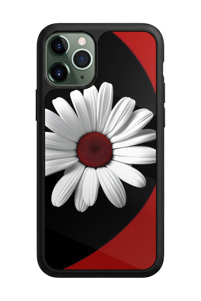 iPhone 11 Pro Max Uyumlu Cicek Tasarımlı Glossy Premium Kılıf