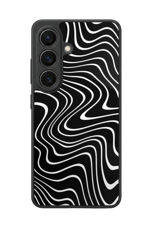 Samsung Galaxy S26 Uyumlu Çizgi Sanatı Tasarımlı Glossy Premium Kılıf