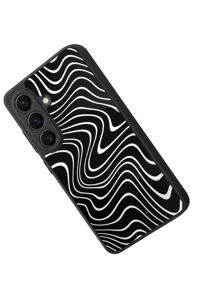 Samsung Galaxy S26 Uyumlu Çizgi Sanatı Tasarımlı Glossy Premium Kılıf