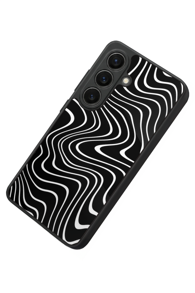 Samsung Galaxy S26 Uyumlu Çizgi Sanatı Tasarımlı Glossy Premium Kılıf