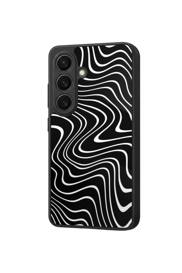 Samsung Galaxy S26 Uyumlu Çizgi Sanatı Tasarımlı Glossy Premium Kılıf