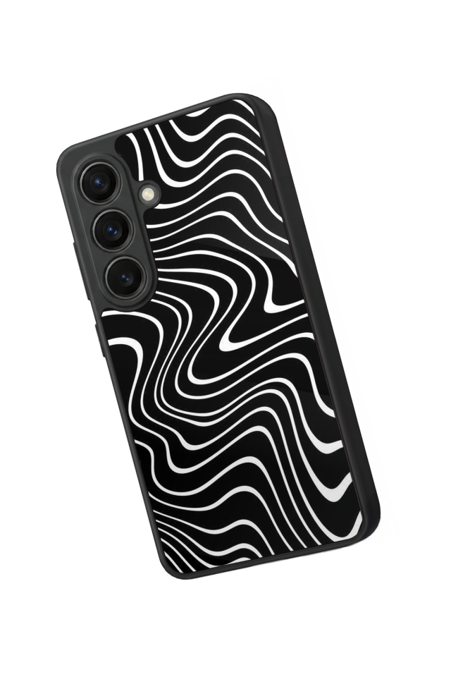 Samsung Galaxy S26 Uyumlu Çizgi Sanatı Tasarımlı Glossy Premium Kılıf