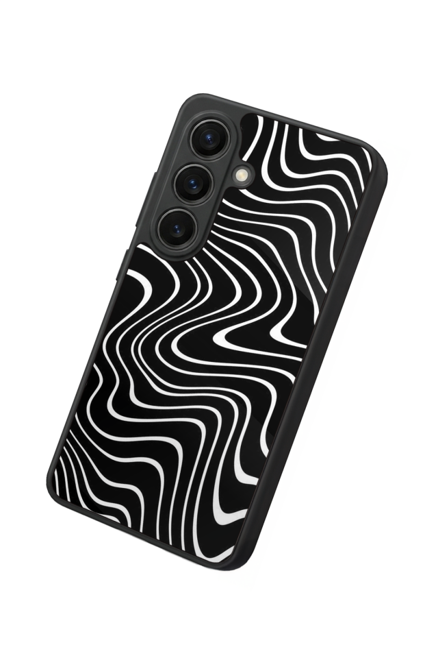 Samsung Galaxy S26 Uyumlu Çizgi Sanatı Tasarımlı Glossy Premium Kılıf