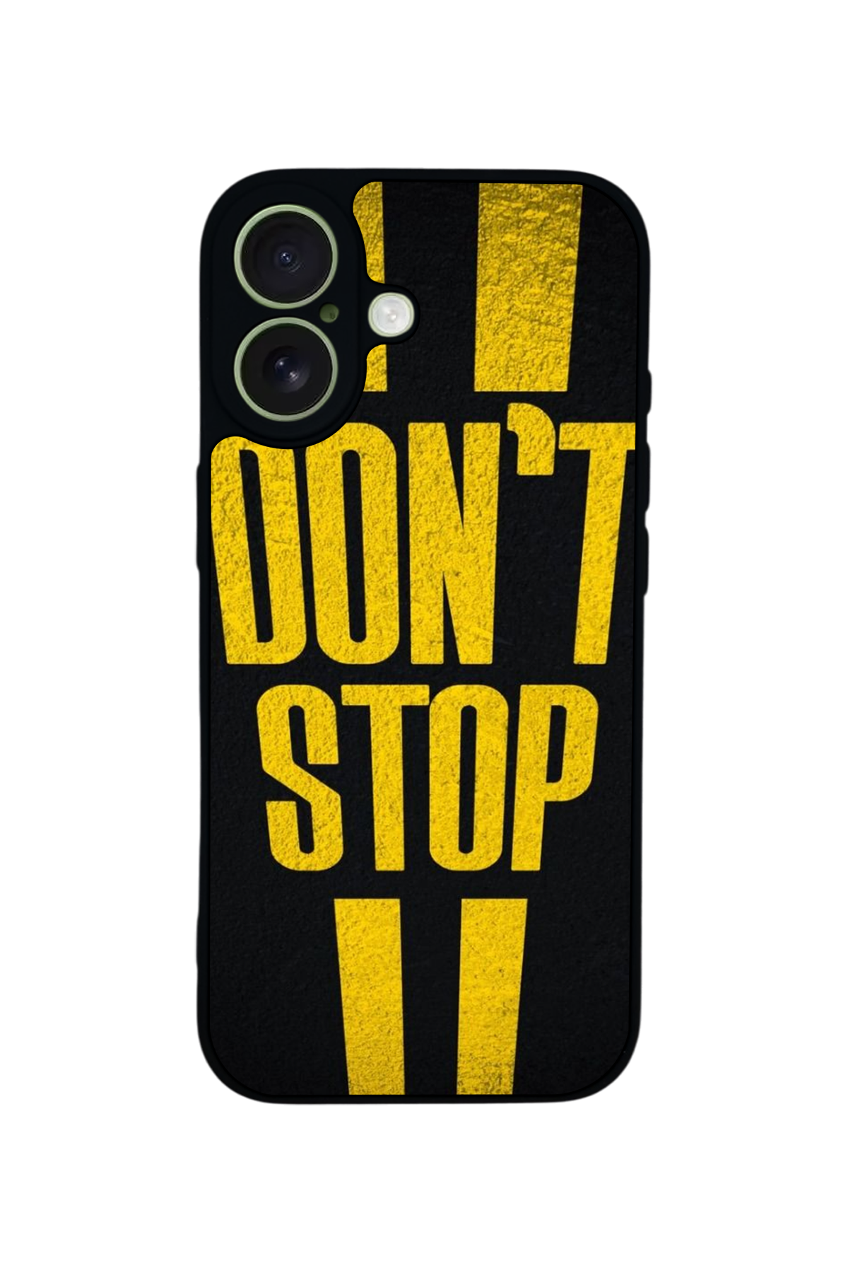 iPhone 17 Uyumlu Dont Stop Tasarımlı Glossy Premium Kılıf