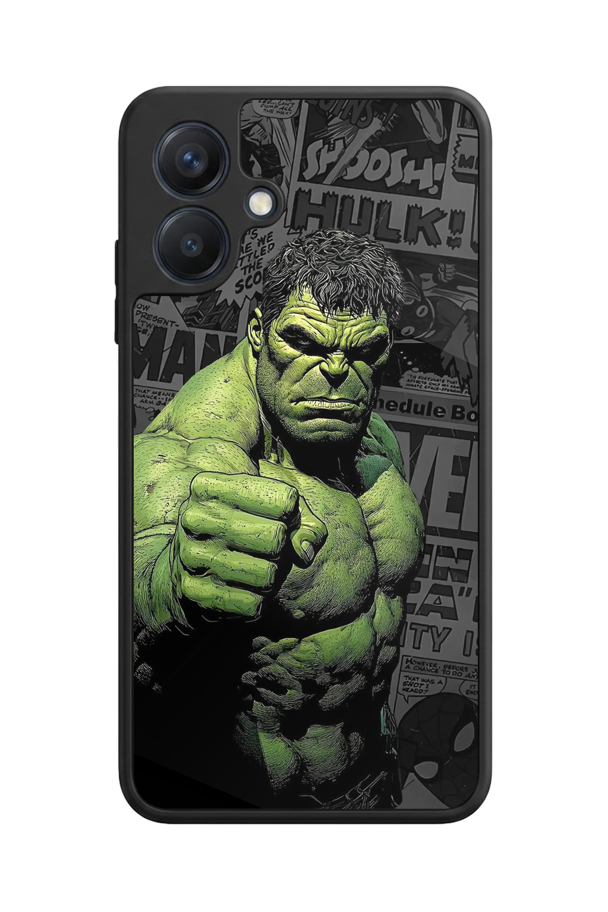 Samsung Galaxy A07 Uyumlu Hulk Tasarımlı Glossy Premium Kılıf