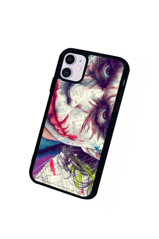 iPhone 11 Uyumlu Joker Tasarımlı Glossy Premium Kılıf
