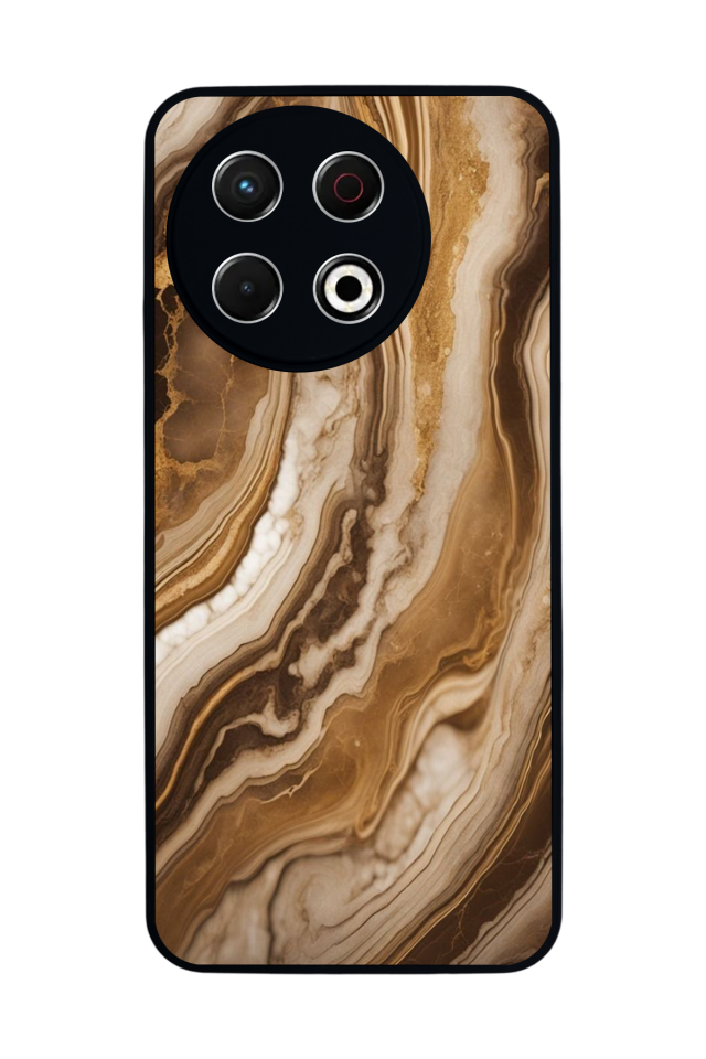 Tecno Spark 30 Pro Uyumlu Mermer Marble Tasarımlı Glossy Premium Kılıf