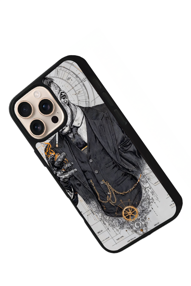 iPhone 14 Pro Max Uyumlu Peaky Blinders Tasarımlı Glossy Premium Kılıf