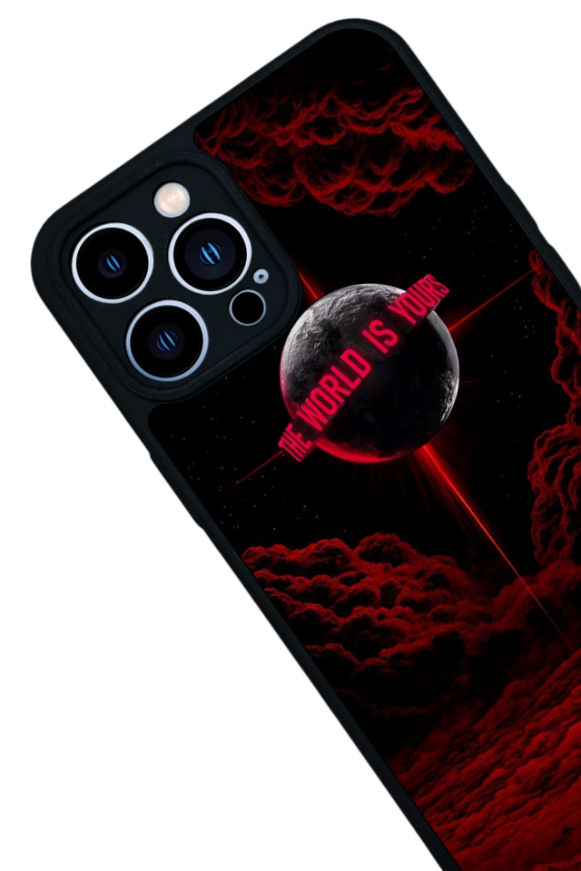 iPhone 13 Pro Max Uyumlu Scarface Tasarımlı Glossy Premium Kılıf