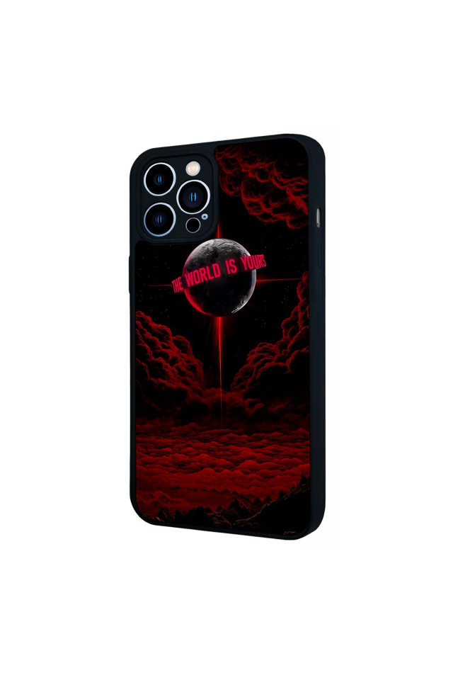 iPhone 13 Pro Max Uyumlu Scarface Tasarımlı Glossy Premium Kılıf