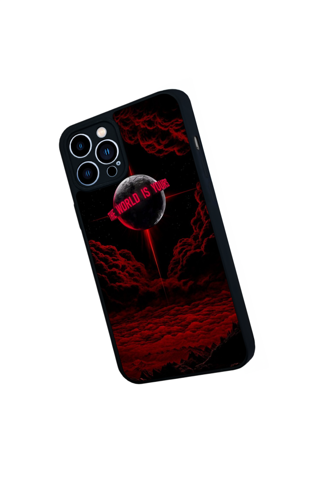 iPhone 13 Pro Max Uyumlu Scarface Tasarımlı Glossy Premium Kılıf