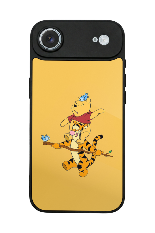 iPhone 17 Air Uyumlu Winnie Tasarımlı Glossy Premium Kılıf