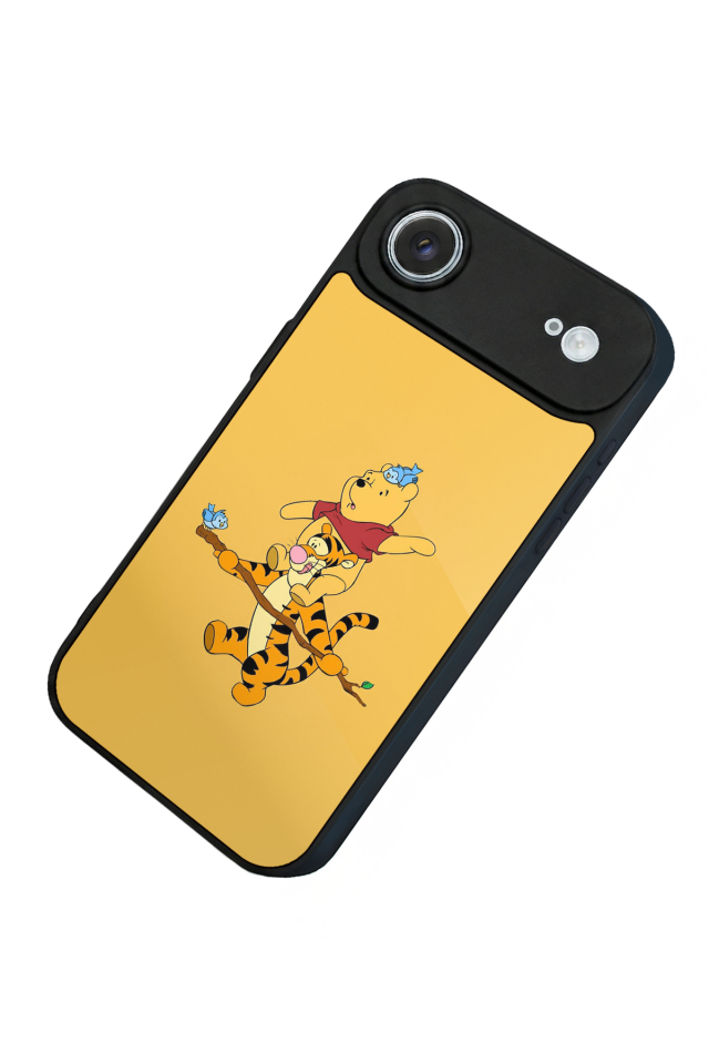 iPhone 17 Air Uyumlu Winnie Tasarımlı Glossy Premium Kılıf