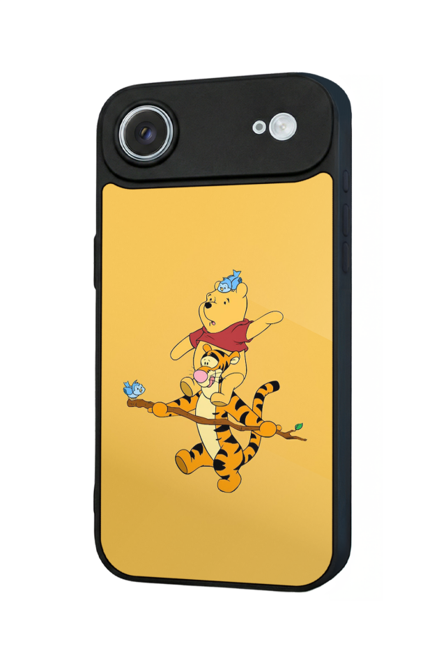 iPhone 17 Air Uyumlu Winnie Tasarımlı Glossy Premium Kılıf