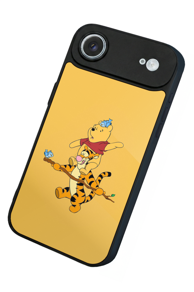 iPhone 17 Air Uyumlu Winnie Tasarımlı Glossy Premium Kılıf