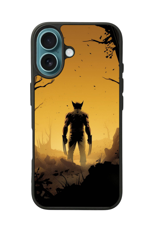 iPhone 16 Uyumlu Wolverine Tasarımlı Glossy Premium Kılıf