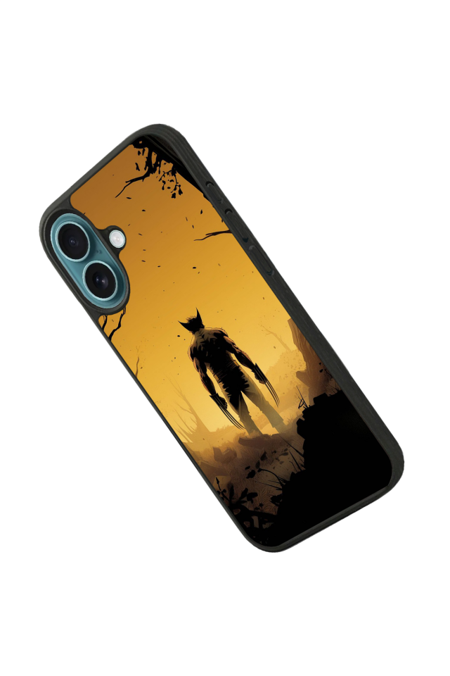iPhone 16 Uyumlu Wolverine Tasarımlı Glossy Premium Kılıf