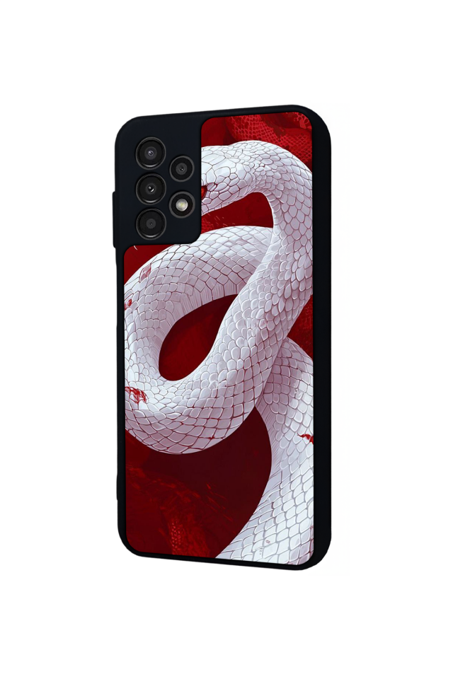 Samsung Galaxy A23 Uyumlu Yılan Tasarımlı Glossy Premium Kılıf