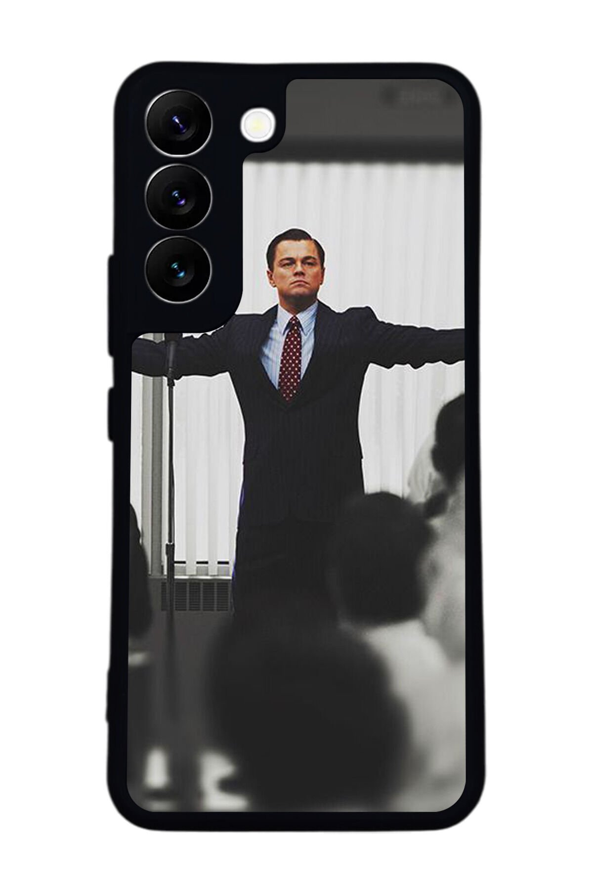 Samsung Galaxy S22 Uyumlu TheWolf Tasarımlı Glossy Premium Kılıf