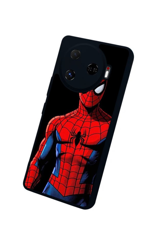 Tecno Camon 30 Pro Uyumlu Spider Man ( Örümcek Adam ) Tasarımlı Glossy Premium Kılıf