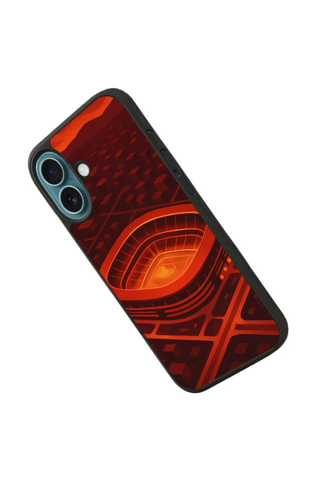 iPhone 16 Uyumlu Aslan Tasarımlı Glossy Premium Kılıf