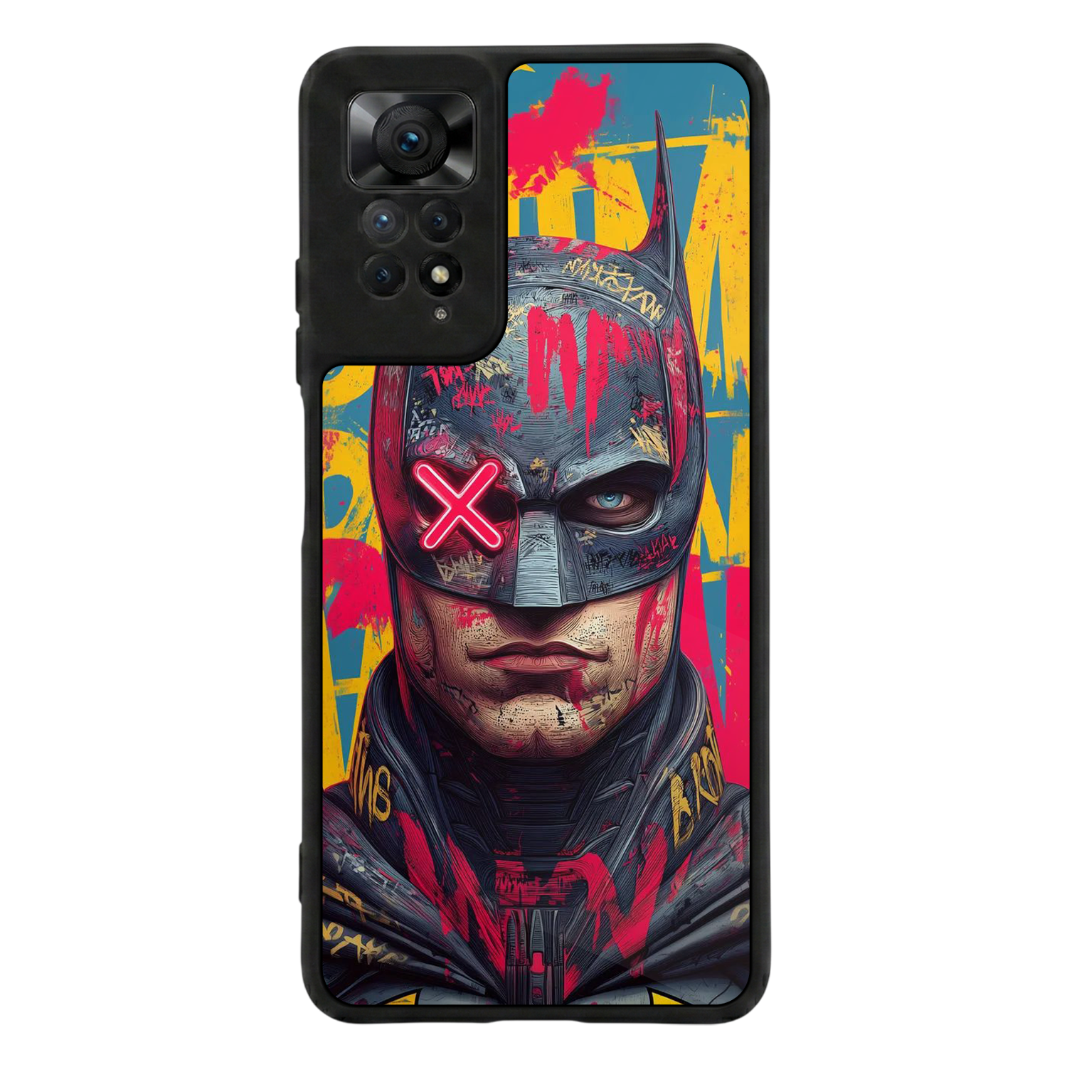 Xiaomi Redmi Note 12 Pro Uyumlu Batman Tasarımlı Glossy Premium Kılıf