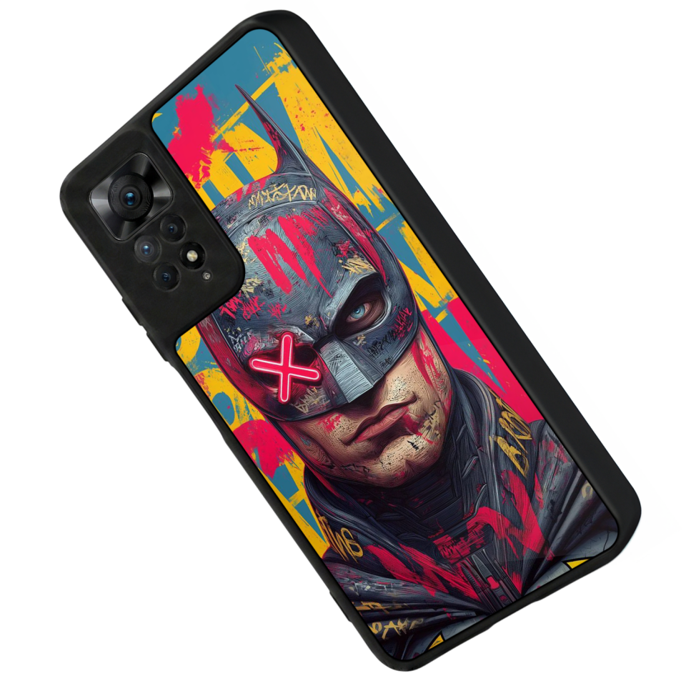 Xiaomi Redmi Note 12 Pro Uyumlu Batman Tasarımlı Glossy Premium Kılıf