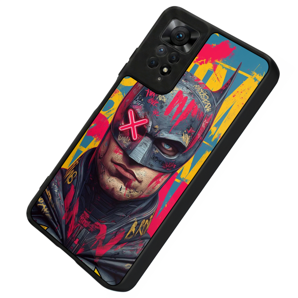 Xiaomi Redmi Note 12 Pro Uyumlu Batman Tasarımlı Glossy Premium Kılıf