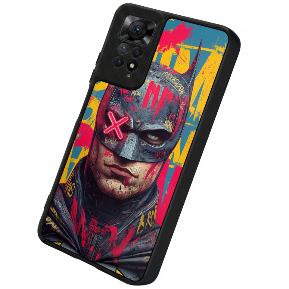 Xiaomi Redmi Note 12 Pro Uyumlu Batman Tasarımlı Glossy Premium Kılıf