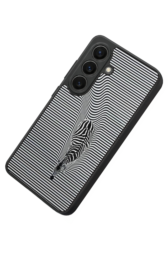 Samsung Galaxy S26 Uyumlu Çizgi Sanatı Tasarımlı Glossy Premium Kılıf