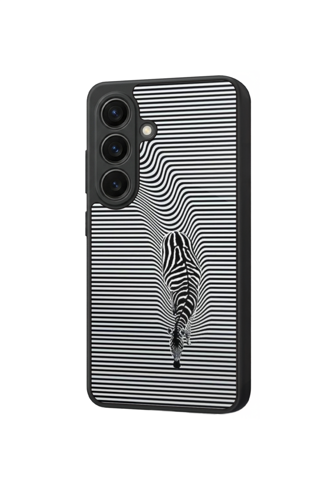 Samsung Galaxy S26 Uyumlu Çizgi Sanatı Tasarımlı Glossy Premium Kılıf