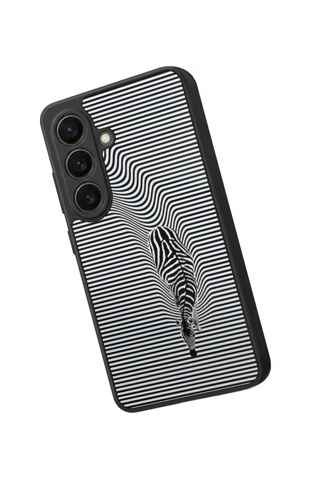 Samsung Galaxy S26 Uyumlu Çizgi Sanatı Tasarımlı Glossy Premium Kılıf