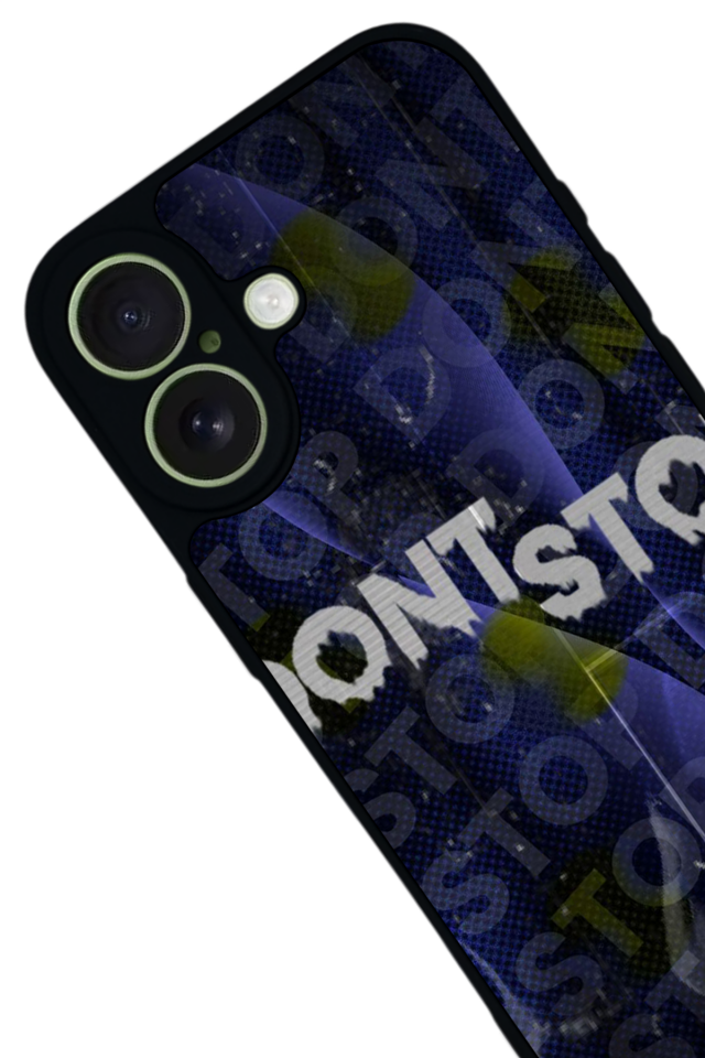 iPhone 17 Uyumlu Dont Stop Tasarımlı Glossy Premium Kılıf