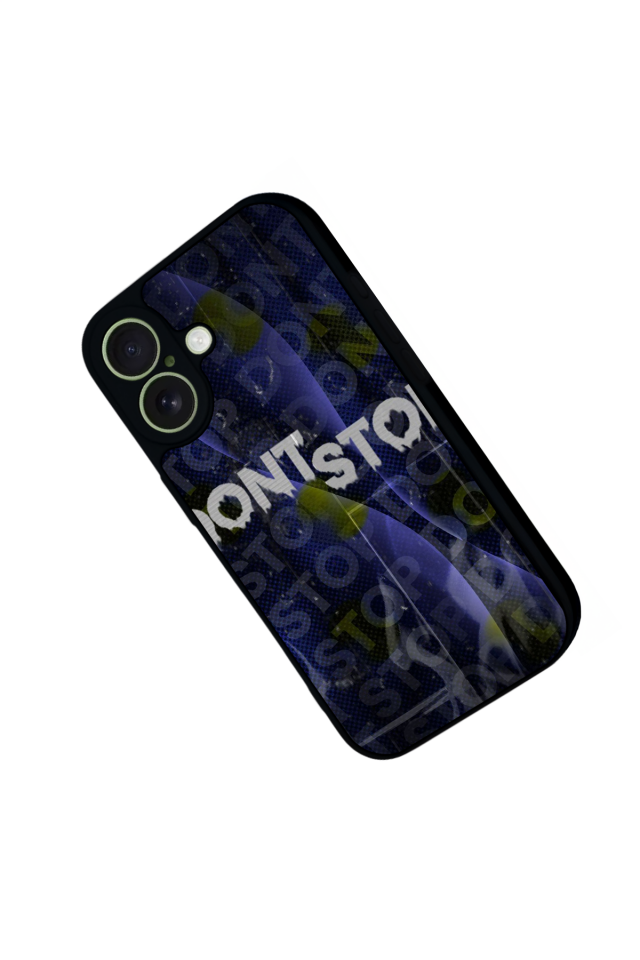 iPhone 17 Uyumlu Dont Stop Tasarımlı Glossy Premium Kılıf