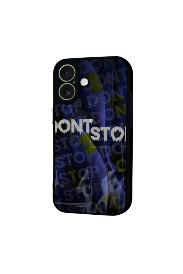 iPhone 17 Uyumlu Dont Stop Tasarımlı Glossy Premium Kılıf