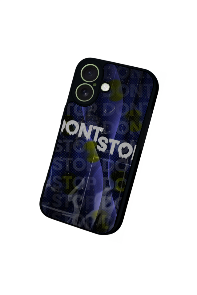 iPhone 17 Uyumlu Dont Stop Tasarımlı Glossy Premium Kılıf
