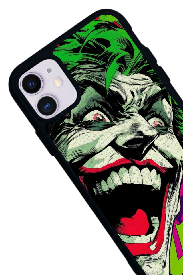 iPhone 11 Uyumlu Joker Tasarımlı Glossy Premium Kılıf